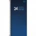 AGENDA COMERCIAL TILIBRA 208FLS REF. 179388 MOD. ANO 2024 TONS DE AZUL