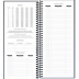 AGENDA COMERCIAL TILIBRA 208FLS REF. 179388 MOD. ANO 2024 TONS DE AZUL