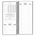 AGENDA COMERCIAL TILIBRA 208FLS REF. 179388 MOD. ANO 2025 TONS DE AZUL