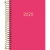 AGENDA NAPOLI ESPIRALADA FEMININA MOD. ANO 2025 PINK