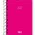 AGENDA PEPPER FEMININA ROSA ESPIRAL CD 160FLS MOD. 2021 PINK