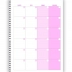 AGENDA PLANNER PERMANENTE 80F BE MINE CAPA PINK