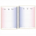 AGENDA SHINE TILIBRA ESPIRAL REF. 354864 MOD. ANO 2025 DOURADA