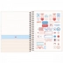 AGENDA PLANNER SOHO TILIBRA CD 100FLS MOD. ANO 2022 CAPA BRANCA NEW DREAM