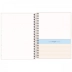 AGENDA PLANNER SOHO TILIBRA ESPIRAL 80FLS MOD. ANO 2022 CAPA BRANCA NEW DREAM