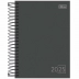 AGENDA SPICE CORES TILIBRA ESPIRAL REF. 354953 MOD. ANO 2025 CINZA