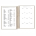 AGENDA TILIBRA NAPOLI ESPIRAL DIARIA 12,9 x 18,7 CM REF. 347779 MOD. ANO 2025 BEGE