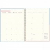 AGENDA PLANNER SOHO TILIBRA CD 100FLS CAPA AZUL COM QUADRADOS