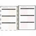 AGENDA PLANNER WEST VILLAGE TILIBRA ESPIRAL REF. 9809 MOD. ANO 2021 CORAÇÃO BRANCO