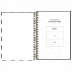 AGENDA PLANNER WEST VILLAGE TILIBRA ESPIRAL REF. 9809 MOD. ANO 2021 CORAÇÃO BRANCO