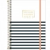 AGENDA PLANNER WEST VILLAGE TILIBRA ESPIRAL REF. 9809 MOD. ANO 2021 LISTRA PRETA