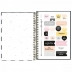 AGENDA PLANNER WEST VILLAGE TILIBRA ESPIRAL REF. 9809 MOD. ANO 2021 QUADRADOS PT E BR