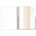 AGENDA PLANNER WEST VILLAGE TILIBRA ESPIRAL REF. 4958 MOD. ANO 2022 CAPA PRETA COM QUADRA