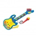 BRINQUEDO PARA BEBE DM TOYS GUITARRA C/MICROFONE SOM/LUZ REF. DMT5379 COR AZUL