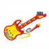 BRINQUEDO PARA BEBE DM TOYS GUITARRA C/MICROFONE SOM/LUZ REF. DMT5379 COR VERMELHO