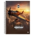 CADERNO 1 MATERIA CPD AIR ATTACK 80FLS REF. 10230 CAPA MODELO 3