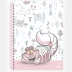 CADERNO 1 MATERIA CPD ALICE 80FLS SD REF. 10294 CAPA GATO ALICE