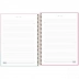 CADERNO 1 MATERIA CPD ALOHA FLAMINGO 80FLS TILIBRA CAPA VERDE C/ ROSA