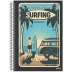 CADERNO 1 MATERIA CPD BOM D+ 80FLS SD REF. 10146 CAPA SURFING SCHOOL