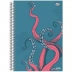 CADERNO 1 MATERIA CPD BOM D+ 80FLS SD REF. 10146 CAPA TENTACULOS