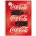 CADERNO 1 MATERIA CPD CONNECT COCA MASCULINO 80FLS REF. 349879 CAPA ENJOY COCA COLA