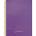 CADERNO 1 MATERIA CPD GLIMMER 80 FLS REF. 10306 CAPA ROXO