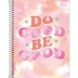 CADERNO 1 MATERIA CPD GOOD VIBES 80FLS CAPA DO GOOD BE GOOD