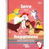 CADERNO 1 MATERIA CPD HUG ME 80 FLS REF. 314129 CAPA ROSA