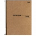 CADERNO 1 MATERIA CPD KRAFTWORK 80FLS REF. 341720 CAPA MODELO 3