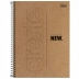 CADERNO 1 MATERIA CPD KRAFTWORK 80FLS REF. 341720 CAPA MODELO 4