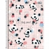 CADERNO 1 MATERIA CPD LOVELY FRIEND CAPA ROSA CLARO