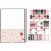 CADERNO 1 MATERIA CPD MINNIE 80FLS CAPA FUN BOWS, POLKA DOTS