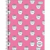 CADERNO 1 MATERIA CPD PEPPER FEMININO 80FLS CAPA GATINHOS