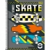 CADERNO 1 MATERIA CPD PEPPER MASCULINO 80FLS CAPA SKATE