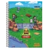 CADERNO 1 MATERIA CPD PIXEL 80FLS REF. 10212 CAPA MODELO 1