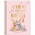 CADERNO 1 MATERIA CPD POOH 80FLS CAPA A HUG IS ALWAYS THE RIGHT SIZE