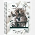 CADERNO 1 MATERIA CPD MY PETS 80FLS REF. 10188 CAPA ALL YOU NEED IS A CAT