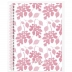 CADERNO 1 MATERIA CPD ROSA ROSE 80FLS REF. 10225 CAPA FOLHAS