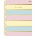 CADERNO 1 MATERIA CPD SHARPDASH 80FLS SD REF. 10565 CAPA FAIXAS COLORIDAS