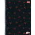 CADERNO 1 MATERIA CPD MAIS+ FEMININO CAPA CEREJAS