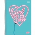 CADERNO 1 MATERIA CPD MAIS+ FEMININO CAPA GIRL BOSS