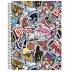 CADERNO 10 MATERIAS CPD BOM D+ 160FLS REF. 10147 CAPA MODELO 7