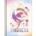 CADERNO 10 MATERIAS CPD CAPRICHO REF. 308463 CAPA KINDNESS BCO