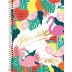 CADERNO 10 MATERIAS CPD CAPRICHO REF. 308463 CAPA PARADISE