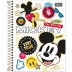 CADERNO 10 MATERIAS CPD COLEGE MICKEY 160FLS CAPA MODELO 1