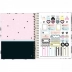 CADERNO 10 MATERIAS CPD COLEGE MINNIE 160FLS CAPA BRANCO