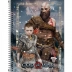 CADERNO 10 MATERIAS CPD GOD OF WAR 160FLS CAPA AZUL