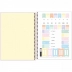 CADERNO 10 MATERIAS CPD HAPPY 160FLS CAPA LARANJA