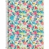 CADERNO 10 MATERIAS CPD MAIS+ FEMININO CAPA FLORES