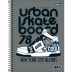 CADERNO 10 MATERIAS CPD MAIS+ MASCULINO CAPA URBAN SKATE